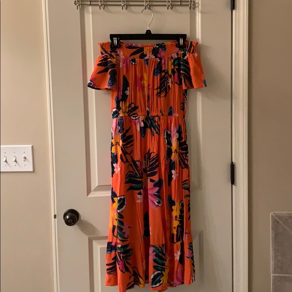 Off the shoulder dress